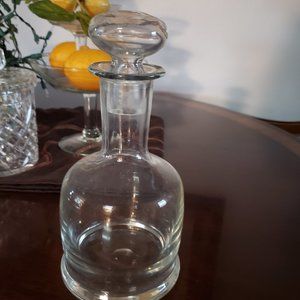 Mid Century Crystal Decanter